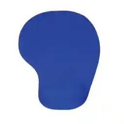 حصيرة ماوس مريحة مصنوعة من جل السيليكا مع مسند للمعصم لأجهزة الكمبيوتر واللاب توب من جينريك (ازرق)