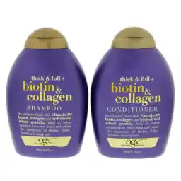 OGX Thick And Full Biotin And Collagen Shampoo 385 ml + Conditioner 385 ml OGX Thick And Full Biotin And Collagen Shampoo 385 ml + Conditioner 385 ml