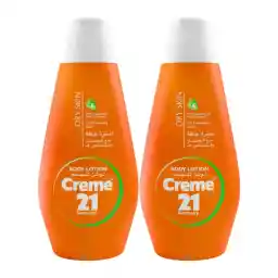 Creme 21 Body Lotion Dry Skin Value Pack 2 x 400 ml