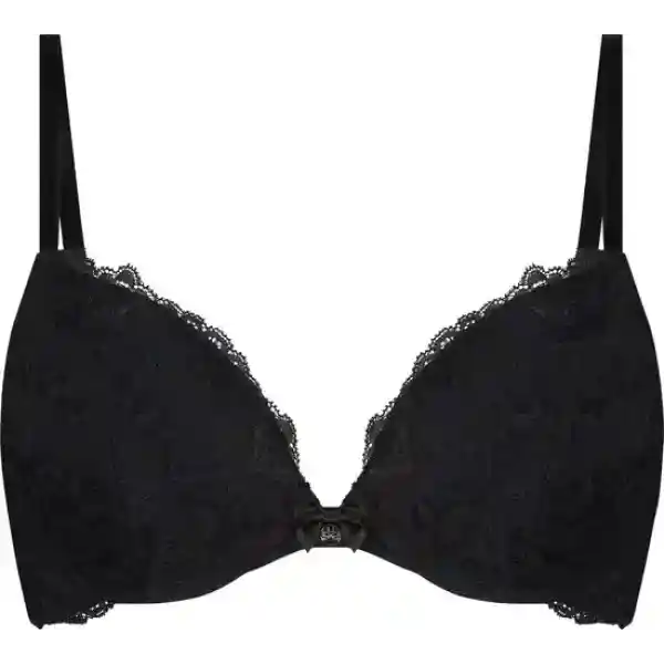 Hunkemöller Marine voorgevormde Dames bh zwart - Maat F85