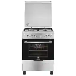 إلكترولوكس طباخ غاز EKG613A1OX ـ 60 سم، من الفولاذ المقااوم للصدأ ب 4 شعلات