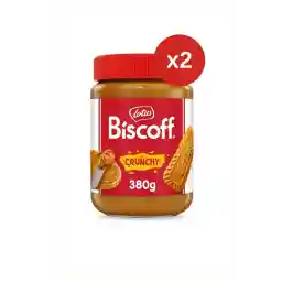 Lotus Biscoff Spread Crunchy 380g x2