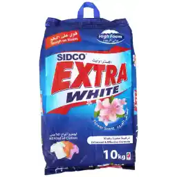 Extra White Detergent Powder Flower High Foam, 10Kg