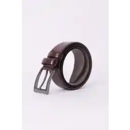 Tudors Men's 3.5 Cm Classic Tan Color Belt