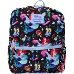 Loungefly: Disney - The Little Mermaid 35th Anniversary - Life is Bubble AOP Nylon Mini Backpack