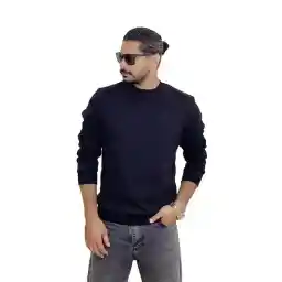 سویشرت مردانه دورس جلو بسته مشکی دیورسو Diverso کد 4510