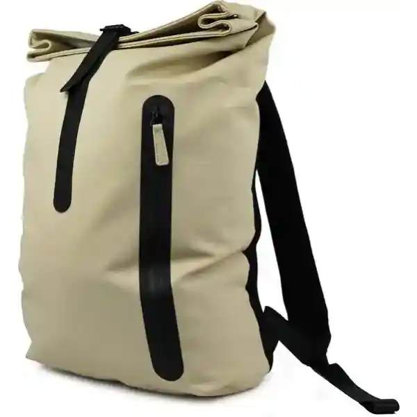 Nomad Elite Rugzak - 13,5L - Roltop - Laptoptas - Waterbestendig - Beige - Rugtas - Schooltas