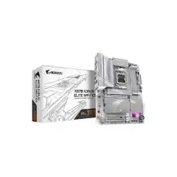 GIGABYTE X870 AORUS ELITE WIFI7 ICE AM5 LGA 1718, ATX, DDR5, 4x M.2, PCIe 5.0, USB4, Wi-Fi 7, 2.5GbE LAN, EZ-Latch, 5-Year Warranty