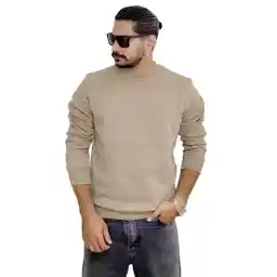 سویشرت مردانه دورس جلو بسته کرم دیورسو Diverso کد 4508