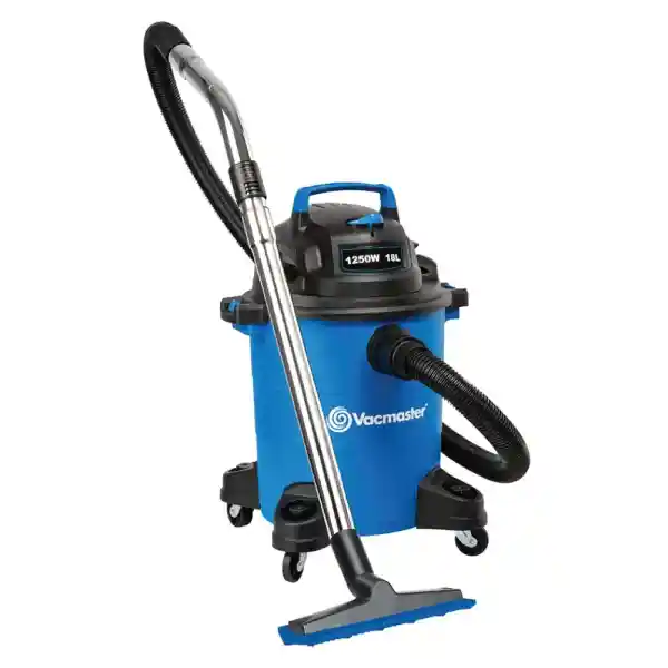 Vacmaster WD 18 Garden & Artificial Grass Cleaner - Outdoor Wet & Dry Vacuum Cleaner For Cleaning Astroturf, Patio, Decking and Other Outdoor Areas, 1250W, 18 Litre