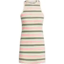 Roxy Back To Beautif Mouwloze Korte Jurk Roze S Vrouw