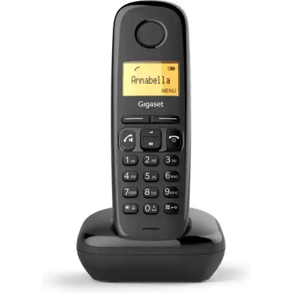 Gigaset AS190 - Single DECT telefoon - Zwart