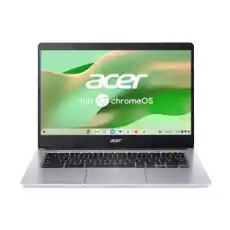 Acer Chromebook 314 (CB314-2H-K0VA) Laptop | 14 Inch FHD Display | MediaTek Octa-Core ARM Cortex A73/A53 (MT8183) | 4 GB RAM | 64 GB eMMC | Mali-G72 MP3 GPU | Google ChromeOS | Silver