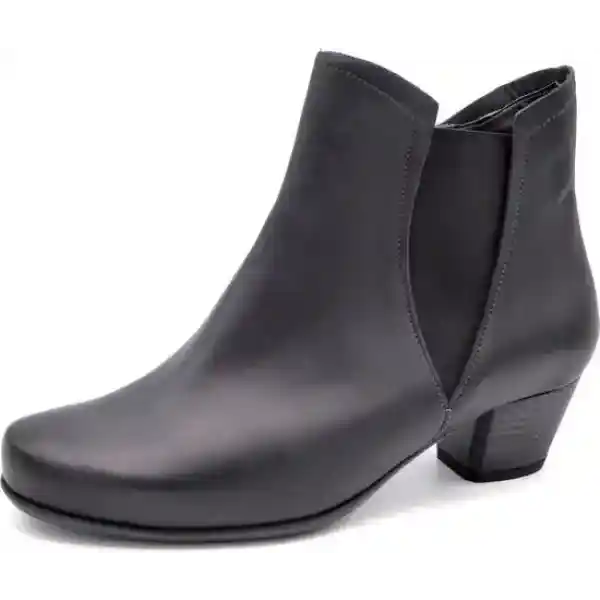 Durea Dames Enkellaars - 9488-878-6139 Zwart - Wijdte K - Maat 3 (36)