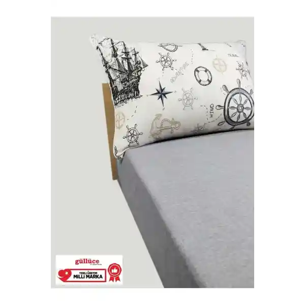 güllüce ev tekstil ürünleri Single Elastic Sheet and Pillow Case