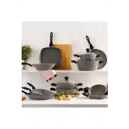 Schafer Cory Fireproof Non-Stick Flat Pot 28cm-grey