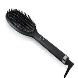 ghd Glide Straightening Brush in Black - For Smooth, Shiny & Frizz-free Results - Thermal Hair Brush for All Hair Types