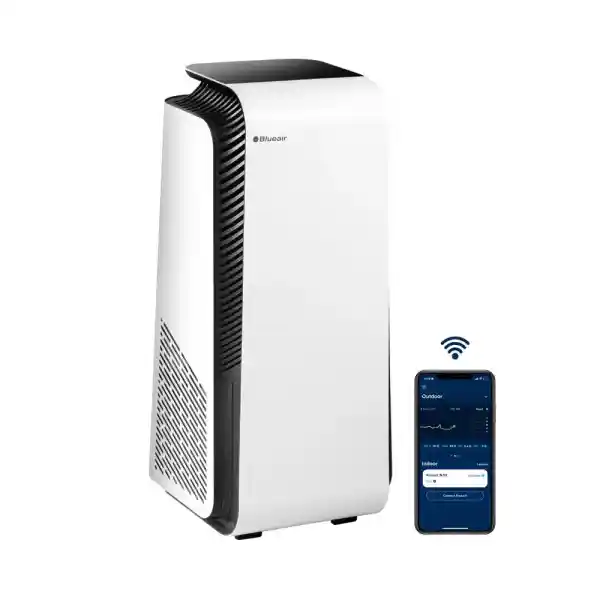 Blueair HealthProtect 7470i HEPA Silent Air Purifier tot 91m², Luchtreiniger, Luchtverbeteraar, Wit