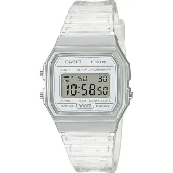 Casio F 91WS 7EF Dames horloge - 38.2 mm