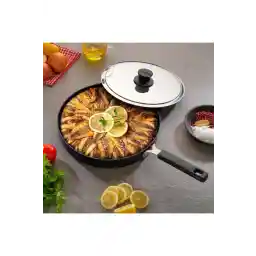 Schafer Fish Pan with Lid 32 cm-2 Pieces