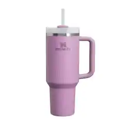 Stanley Quencher H2.0 FlowState Drinking Bottle with Straw, 1.2 L, Thermal Mug, Cools for 11 Hours, 48 Hours, Ice-Cooled, Dishwasher Safe, Thermos Flask, BPA-Free, Coffee Mug to Go, Lilac
