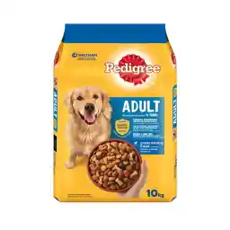 Pedigree Dog Food, Chicken & Vegetables Flavour Dog Food Dry, 10Kg, Complete & Balanced Dog Dry Food For Adult Dogs