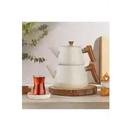 Schafer Solea 3 Piece Teapot Set - Cream