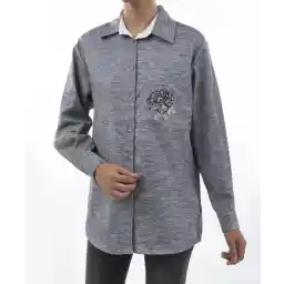 مانتو کژوال کوتاه زنانه برنس مدل گلسا