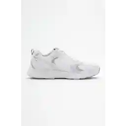 Tonny Black Unisex White Silver Faylon Sole Lace-up Sneakers