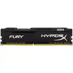 رم دسکتاپ DDR4 تک کاناله 3200 مگاهرتز CL18 کینگستون مدل HyperX Fury Black ظرفیت 16 گیگابایت رم دسکتاپ DDR4 تک کاناله 3200 مگاهرتز CL18 کینگستون مدل HyperX Fury Black ظرفیت 16 گیگابایت