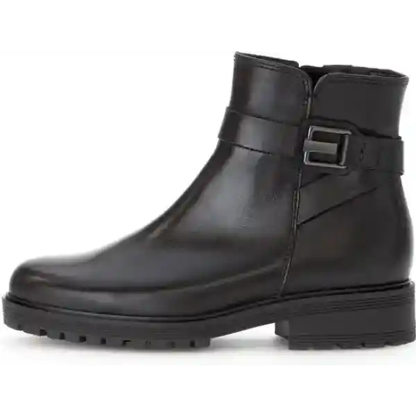 Gabor 762 Enkellaarsjes - Enkelboots met rits - Dames - Zwart - Maat 37