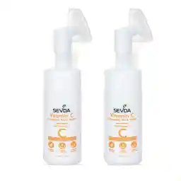 فوم شستشو صورت سودا مدل ویتامین C حجم 150 میلی لیتر مجموعه 2 عددی