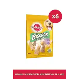 Pedigree Biscrock Köpek Ödül Bisküvisi 200 G 6x
