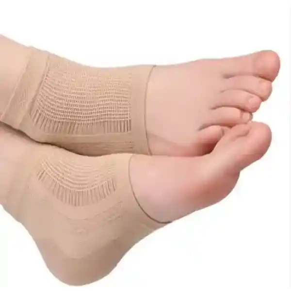 Hielbeschermer-Siliconen-Unisex-Softprotect-Hielkussen-Stretch-Hielspoor-Comfortabel-Voorkom blaren-Gelsokken-Hielspoor sok-
