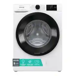 Gorenje WAM 84 AP Washing Machine with Steam Function, 8 kg, 1400 U, 16 Programmes, AquaStop, Inverter PowerDrive Motor, Stainless Steel Drum, Child Lock, Energy Efficiency Class A, White