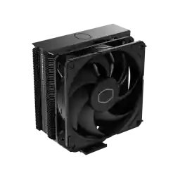 Cooler Master Hyper 212 Black CPU Air Cooler, SickleFlow 120mm Fan, Aluminum Top Cover, 4 Copper Heat Pipes, CryoFuze, 152mm(H), Brackets AMD Ryzen AM5|AM4, Intel LGA 1851|1700|1200 (RR-S4KK-25SN-R1)