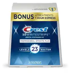 Crest 3D Whitestrips Age Renewal – Teeth Whitening Kit, 24 Treatments (20 + 4 Bonus), Each with 1 Upper/1Lower, 48 Strips – Crest 3DWhite Teeth Whitening Strips