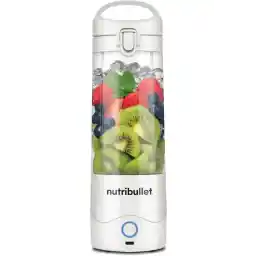 Nutribullet Portable Blender 475ml for Protein Shake, Smoothie, Frozen Fruit & Ice, Off White