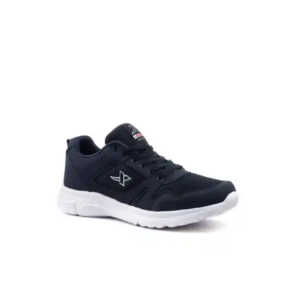 XStep Unisex Navy Blue Sports Shoes