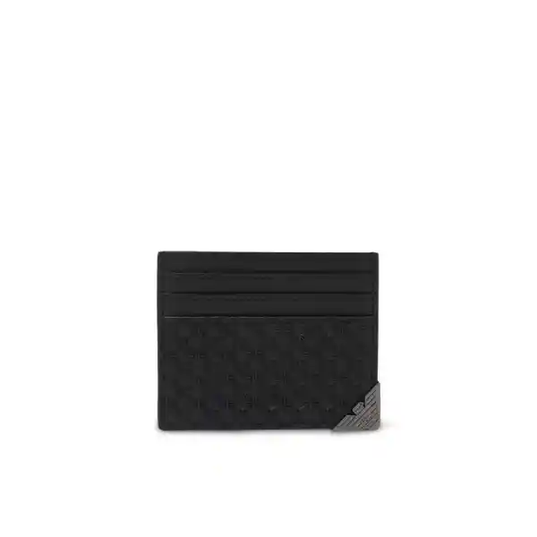 Emporio Armani Leather Card Holder with Logo
