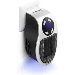 TROTEC Keramische stopcontact-verwarming - Kachel TFC 1 E- verkrijgbaar in 2 kleuren - 2 warmtestanden - 500 Watt - Timerfunctie