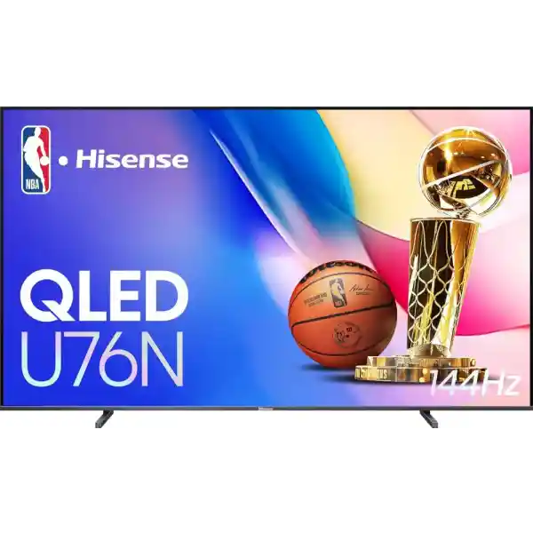 Hisense 100-Inch Class U7 Series ULED 4K UHD Google Smart TV (100U76N) - QLED, Native 144Hz, Motion Rate 480, Dolby Vision, Full Array Local Dimming, Game Mode Pro, Alexa Compatibility