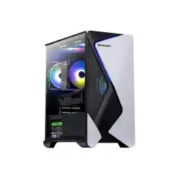 IPASON Gaming Desktop PC , Ryzen7 9700X, Geforce RTX 5060 8G ,MSI B650M 32GB DDR5 1TB NVMe SSD, 650W GOLD PSU, Wi-Fi,Liquid Cooler,ARGB Fans , Windows 11 ,Prebuilt Gaming Pc New compute