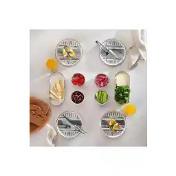 Schafer Sunny 4-Person Breakfast Set 10 Pieces-Grey