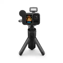 GoPro HERO13 Black Creator Edition - Includes HERO13 Black, Volta (Battery Grip, Tripod, Remote Control), Media Mod, Light Mod, Enduro Battery, Magnetic Lock Holder and Carry Case