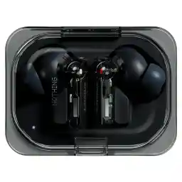 Nothing Ear (a) Wireless Bluetooth Headphones with ANC, Bass Enhance Algorithm and up to 42.5 Hours Playback Time - Black