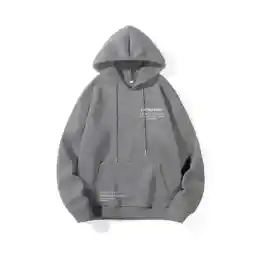 Altamira Unisex Füme Happiest Baskılı Oversize Kapşonlu Sweatshirt