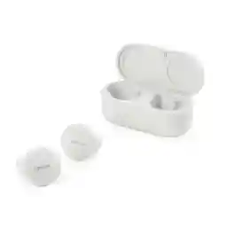 Denon PerL Pro True Wireless Earbuds - Adaptive Active Headphones Wireless Noise Canceling, Masimo Adaptive Acoustic Technology, Spatial Audio, 32Hr Battery Life, Wirefree Charging, White