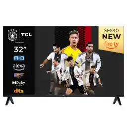 TCL 32SF540 32 Inch FHD Smart TV, HDR & HLG-Dolby Audio DTS Virtual X / DTS-HD Metal Rimless Dual Band Wifi 5 with Fire OS 7 System