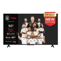 TCL 50PF650 50 Inch 4K Ultra HD, HDR TV, Smart LED Fire TV (Dolby Vision, Dolby Atmos, DTS, HDR 10, Alexa Integrated, Airplay2, Miracast)